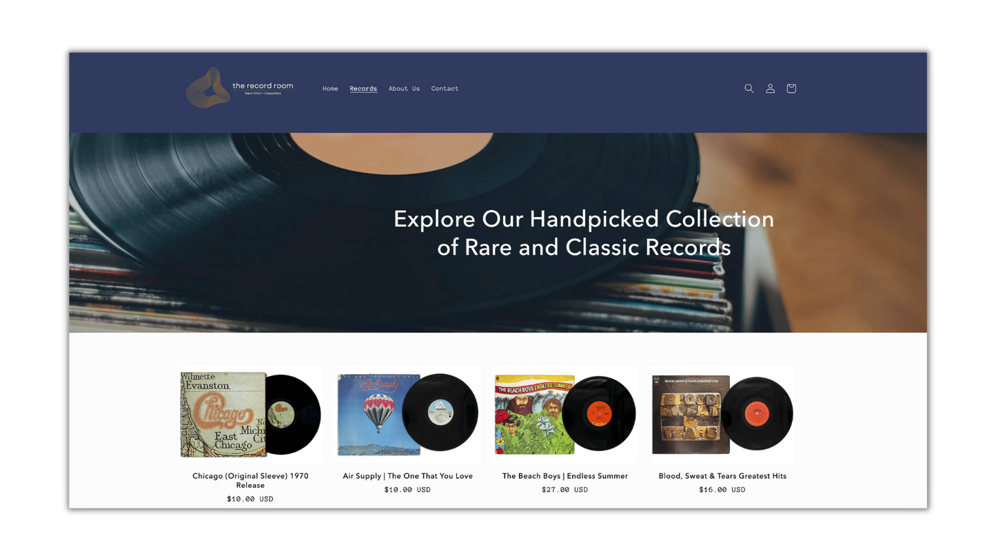 Standard Shopify Website